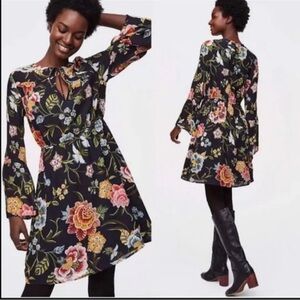 LOFT bell sleeve dress